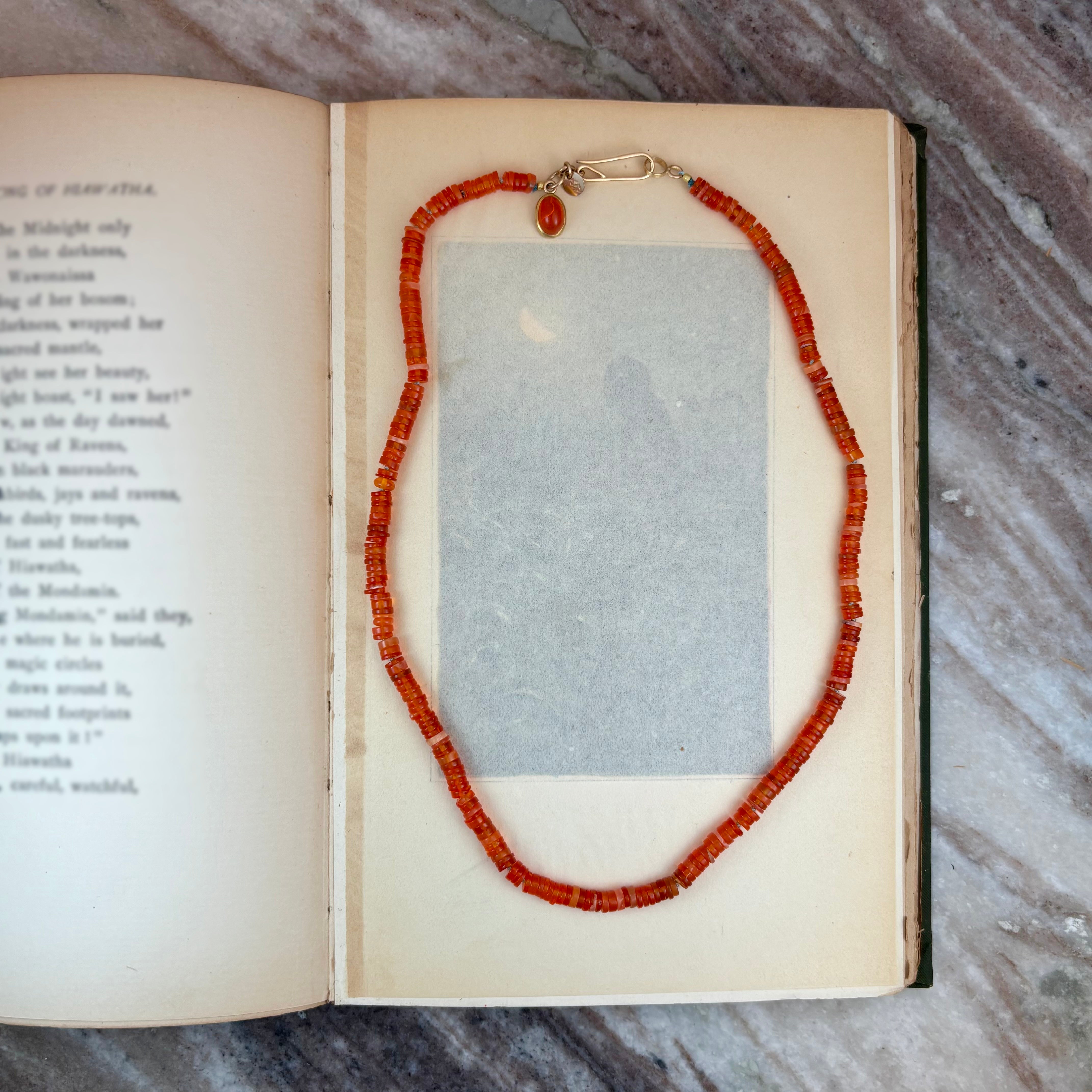 Fire Opal Necklace