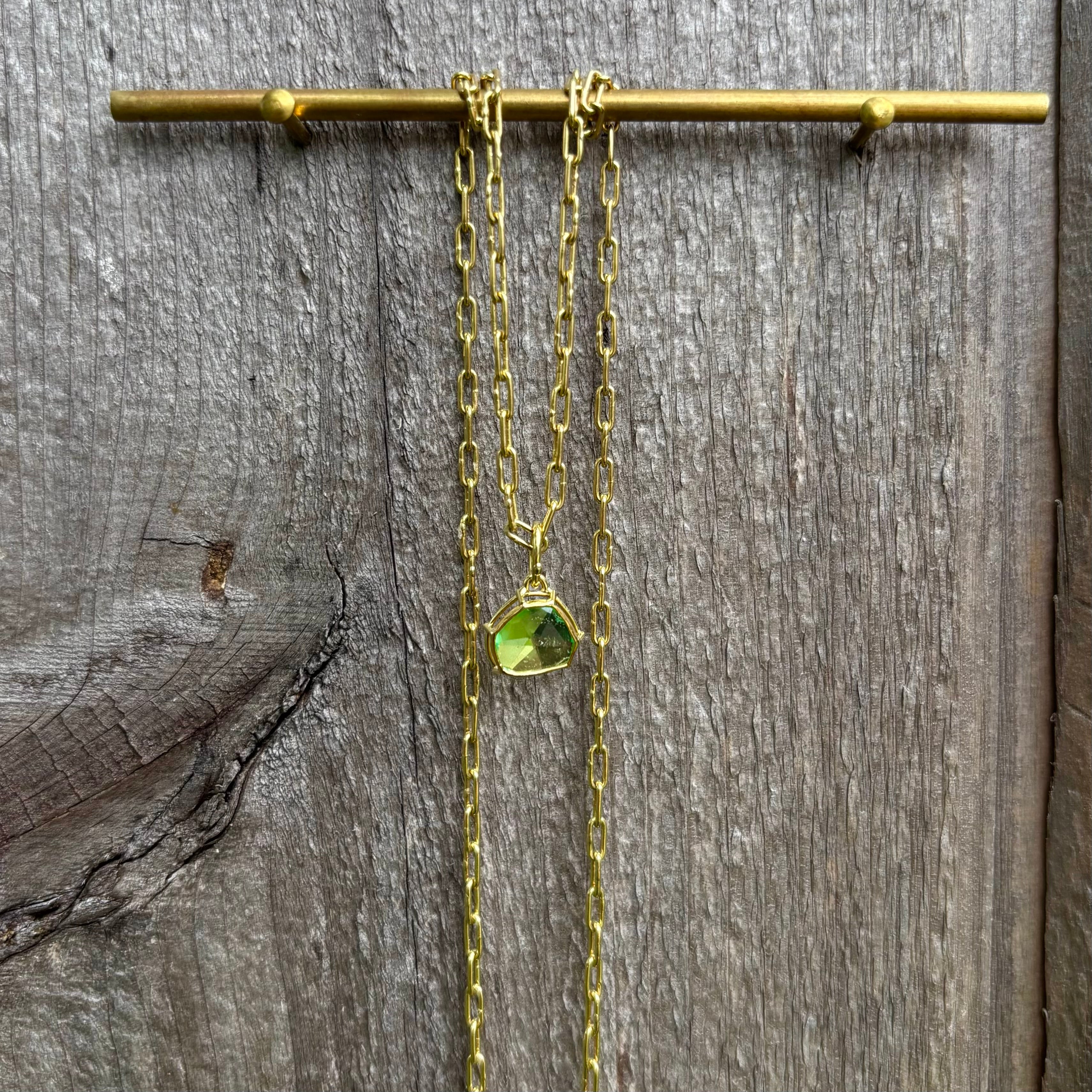 Columbian Emerald Charm