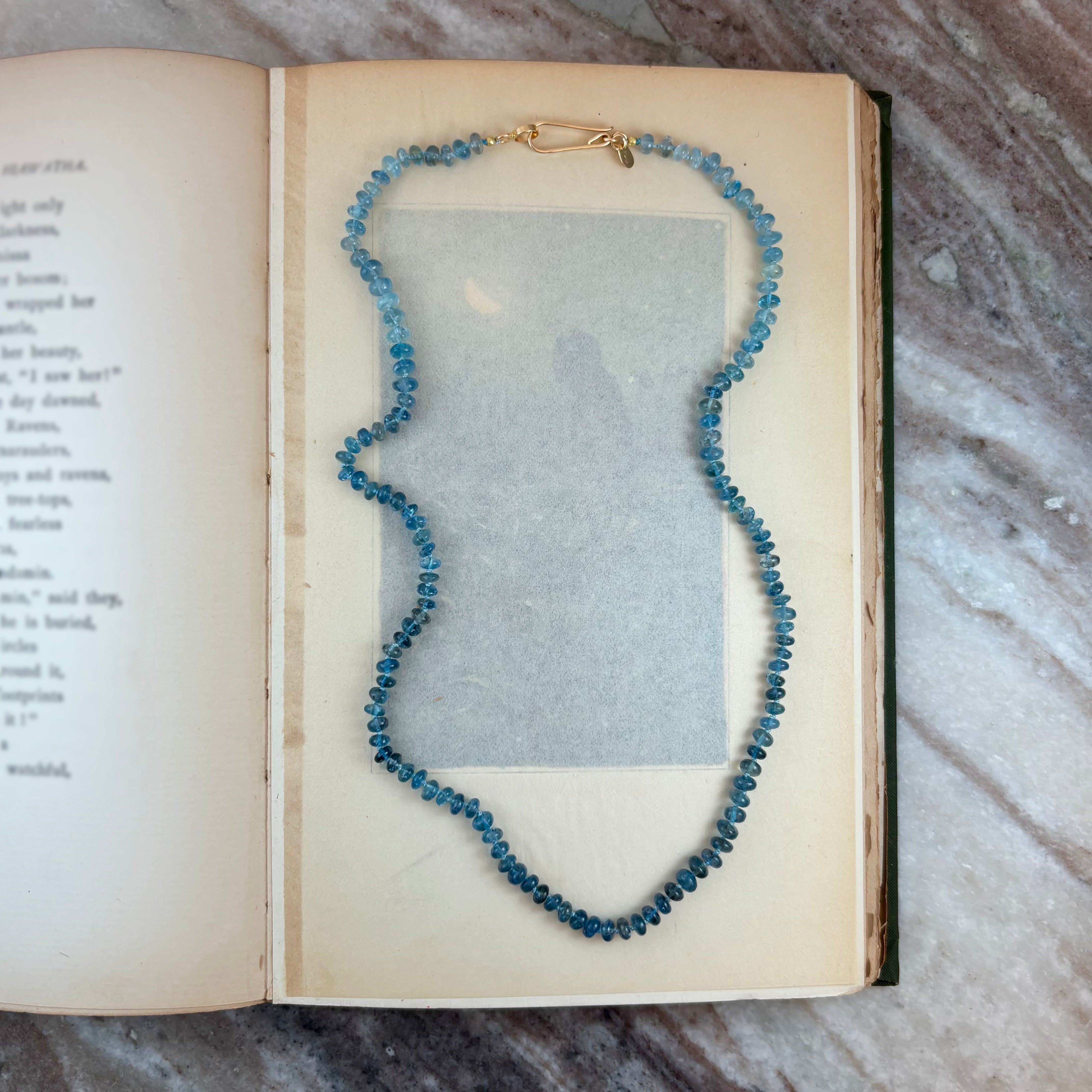 Ombré Aquamarine Necklace