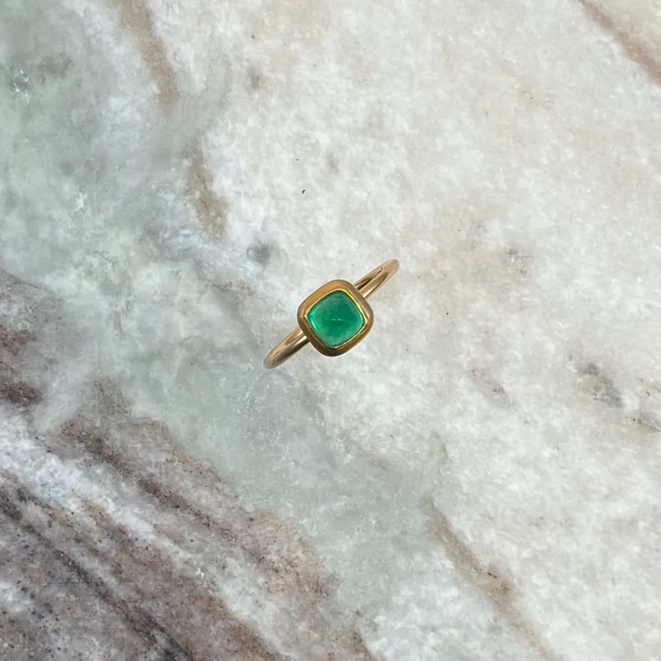 Delicate Emerald Ring