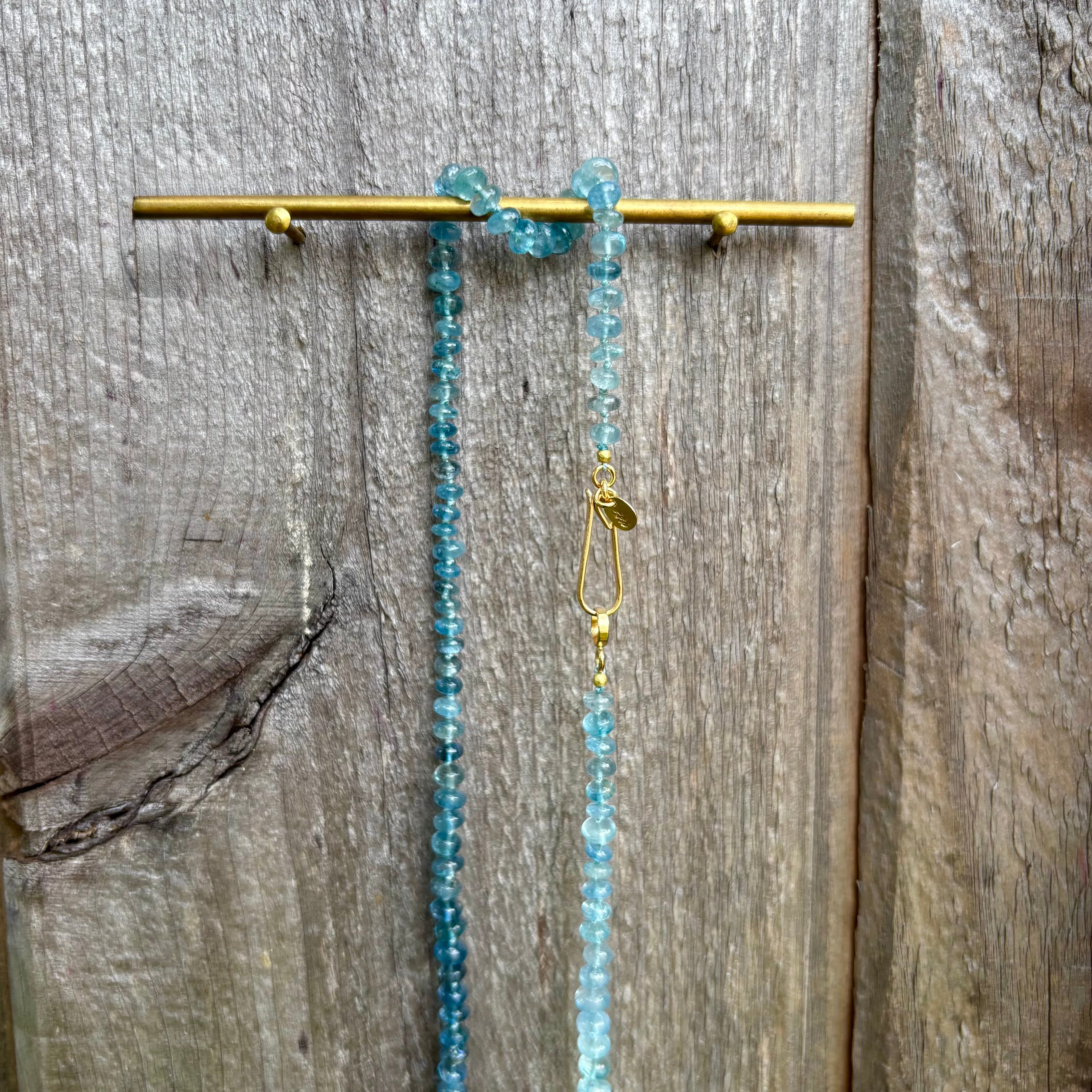 Ombré Aquamarine Necklace