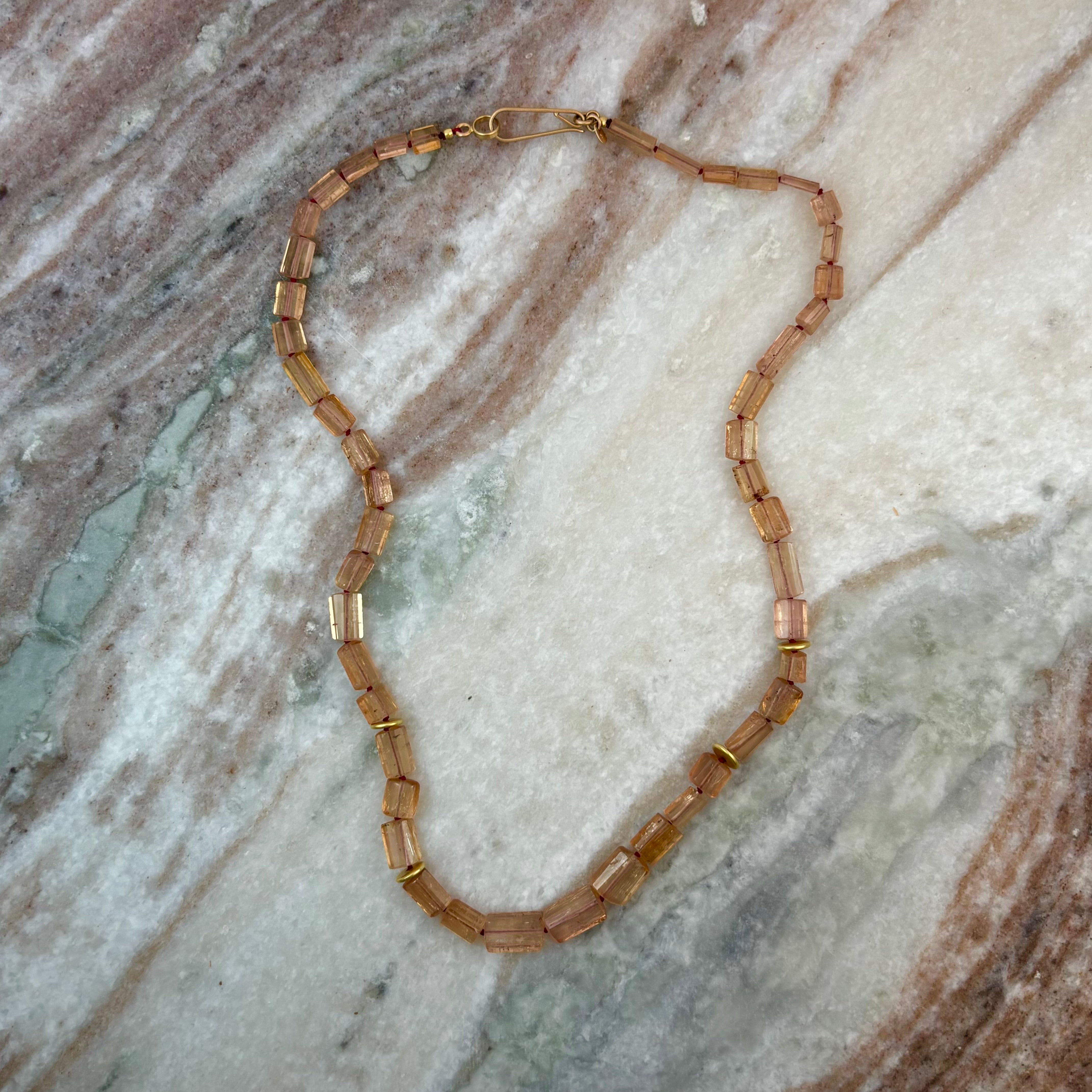 Imperial Topaz Necklace