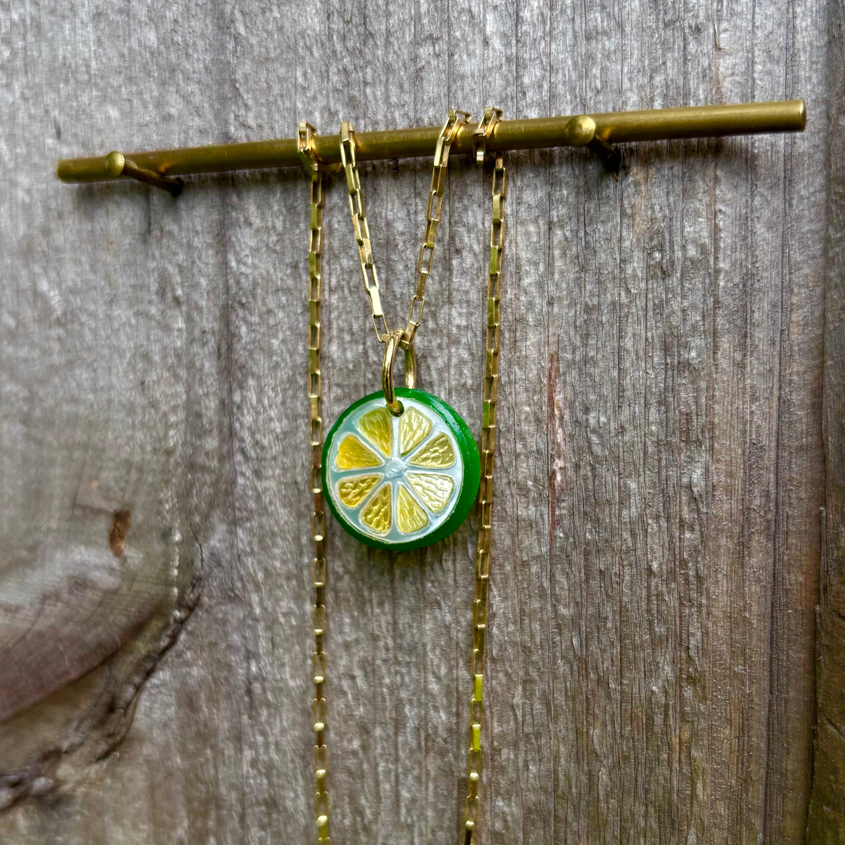 Lime Twist Charm
