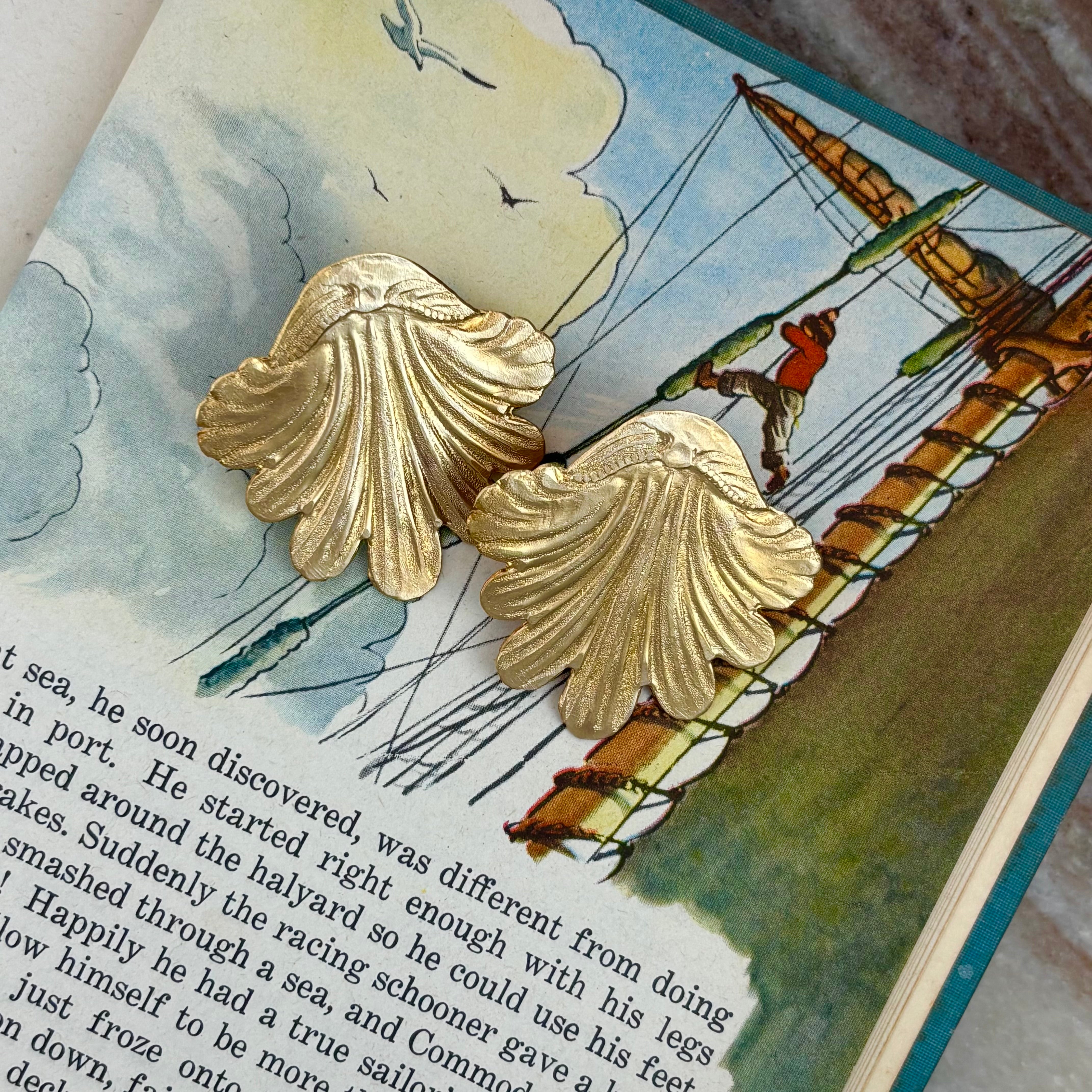 Aphrodite Shell Earrings