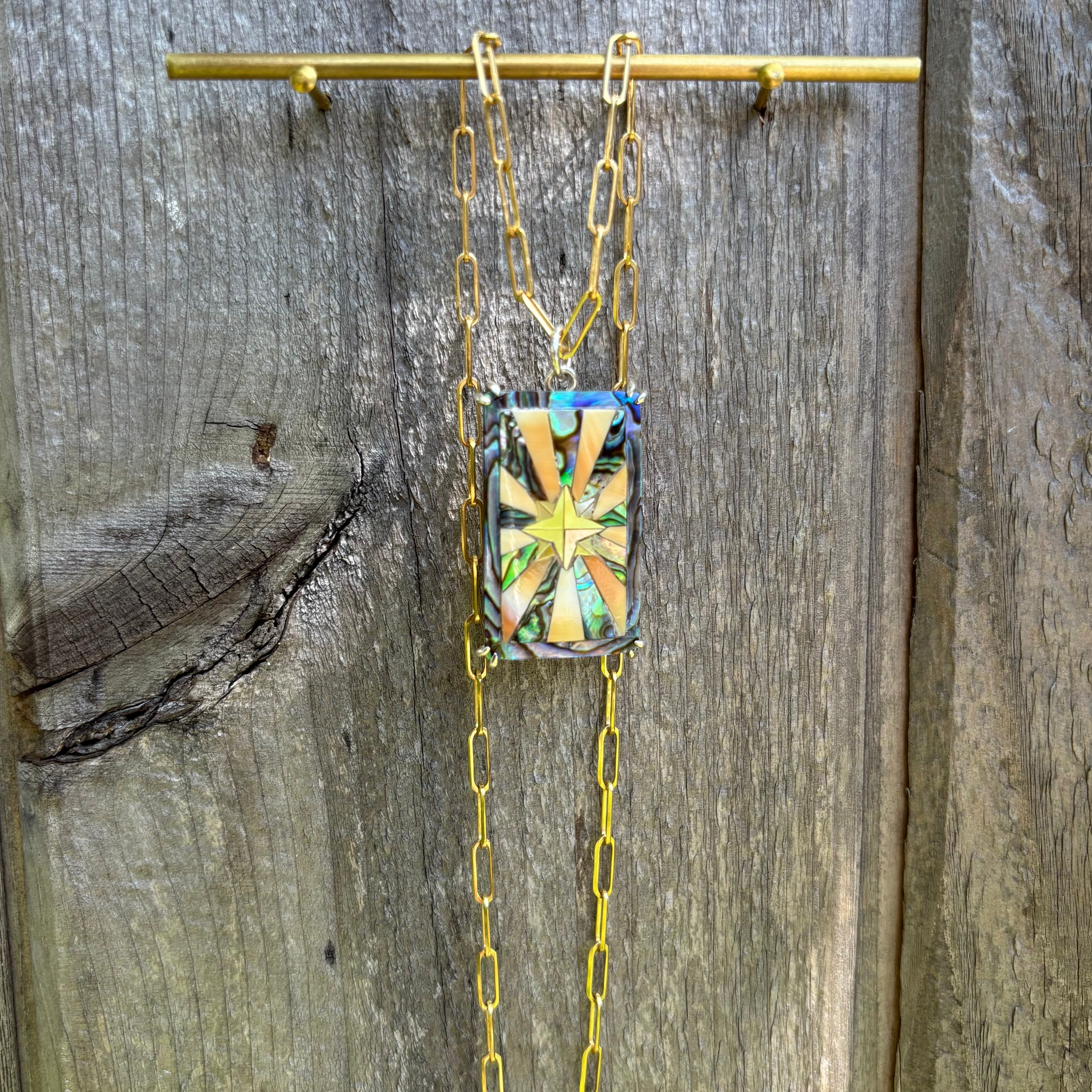 Star Tarot Card Charm in Silver