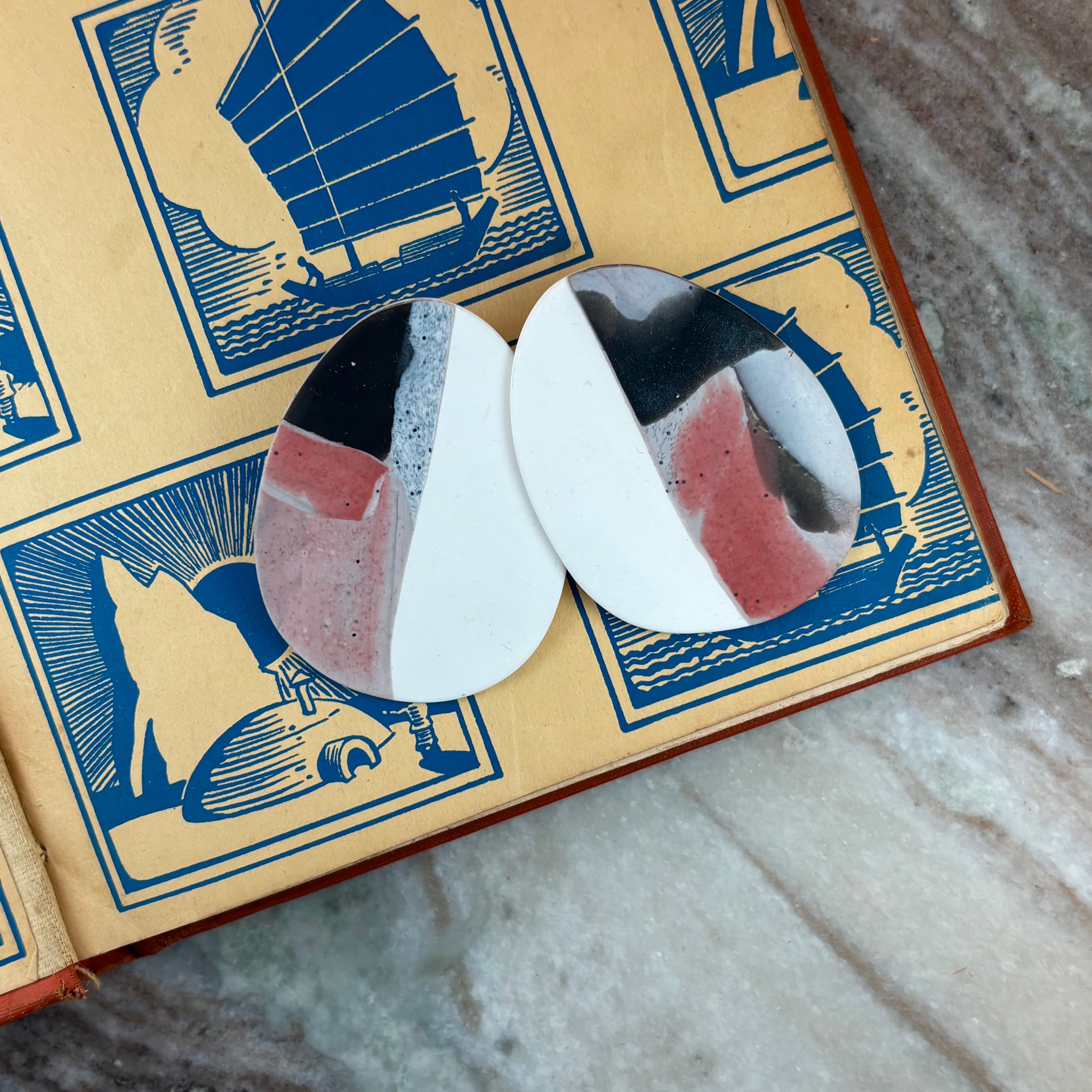 Z#2 White City Earrings