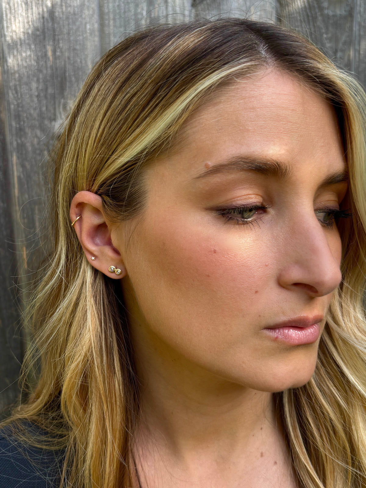 Diamond Bubble Earrings