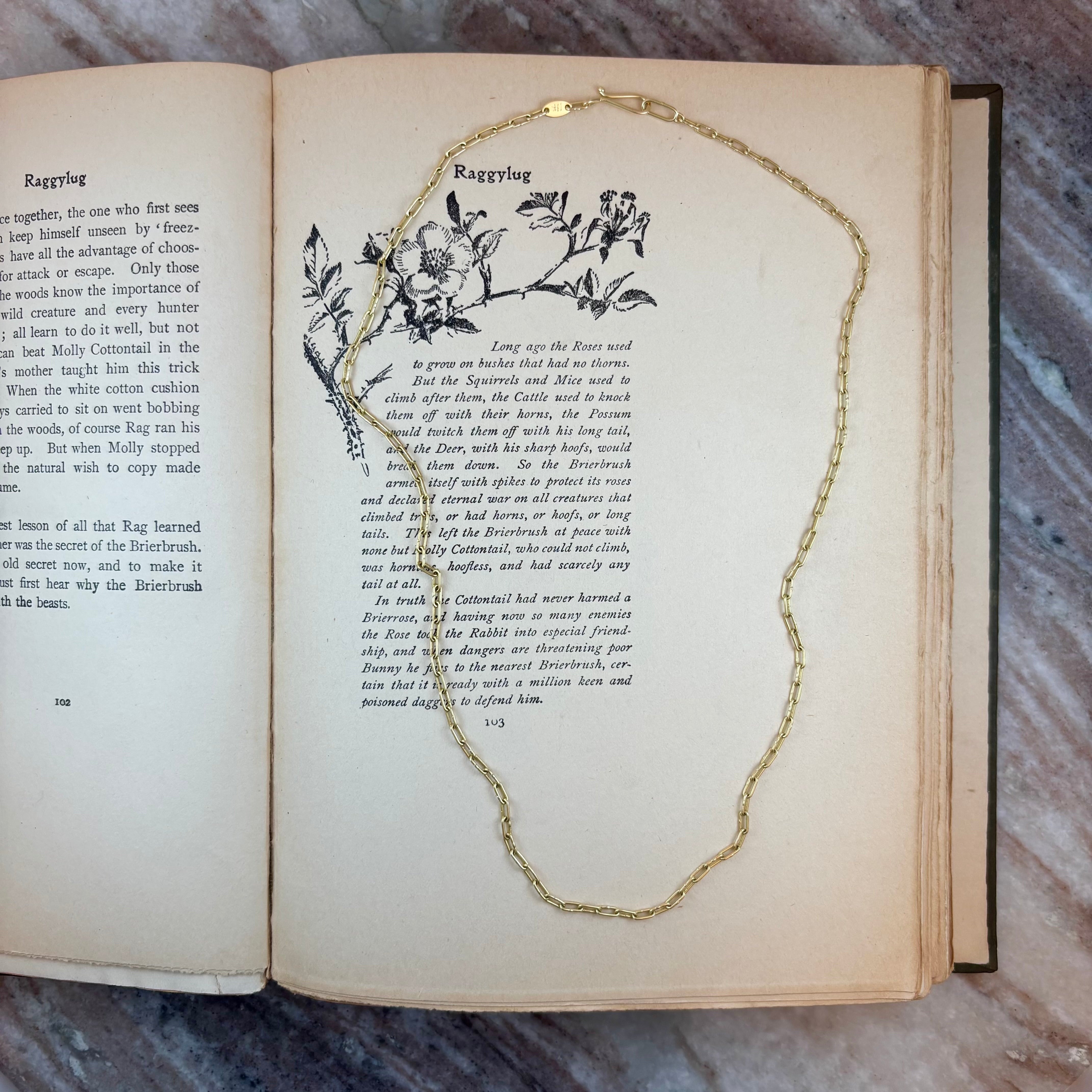Silk Link Necklace