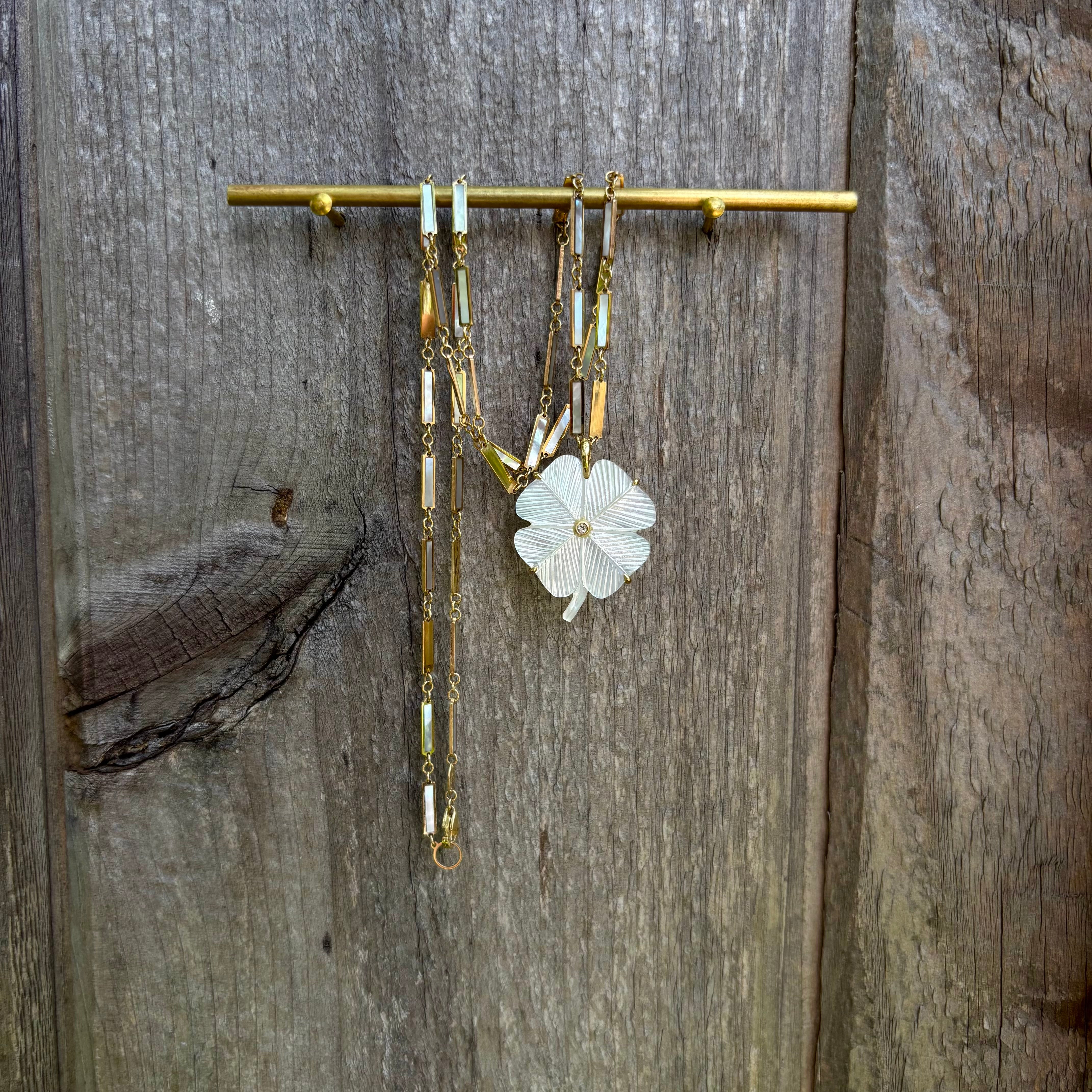 Mother of Pearl Inlay Chain