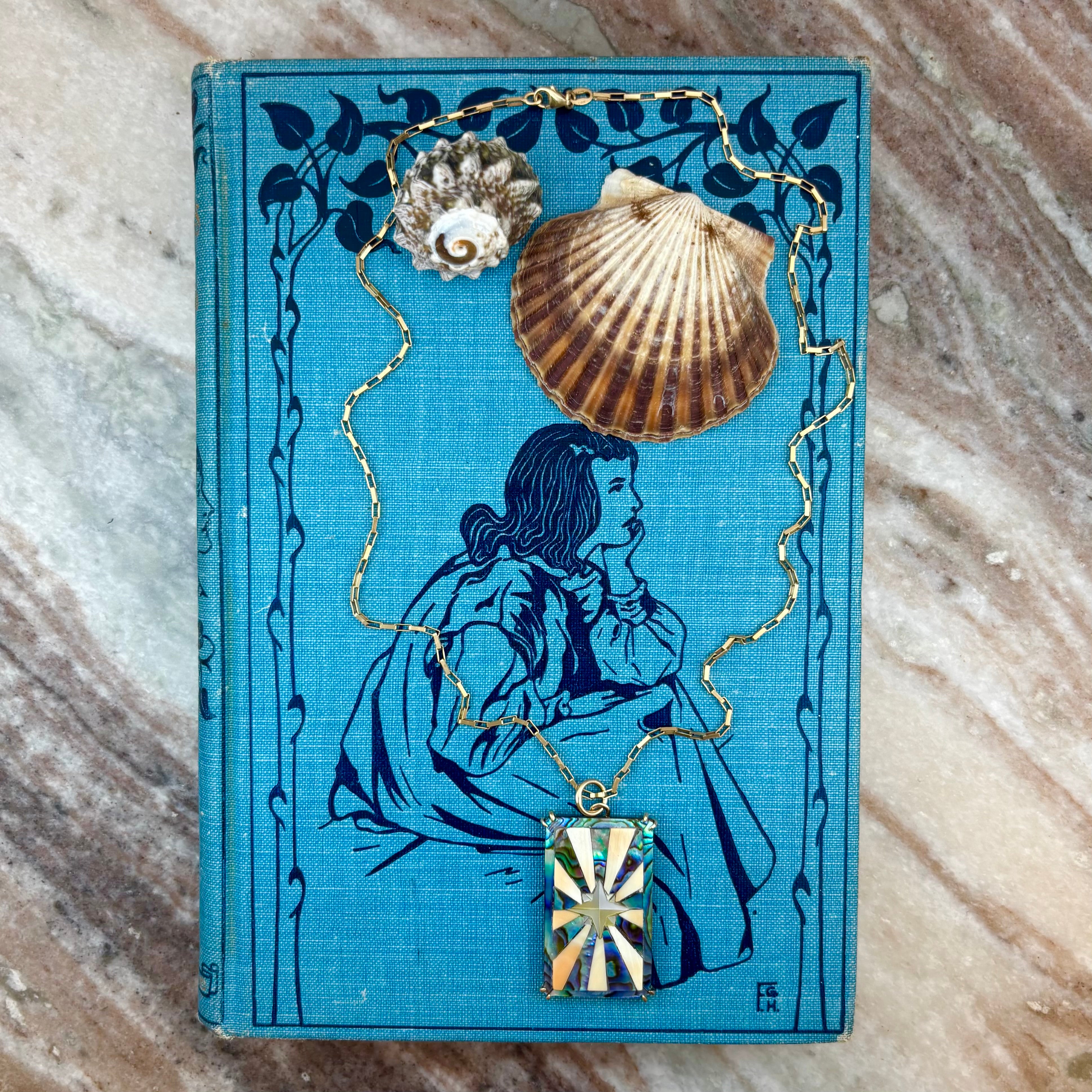 Star Tarot Card Charm in 14K Gold