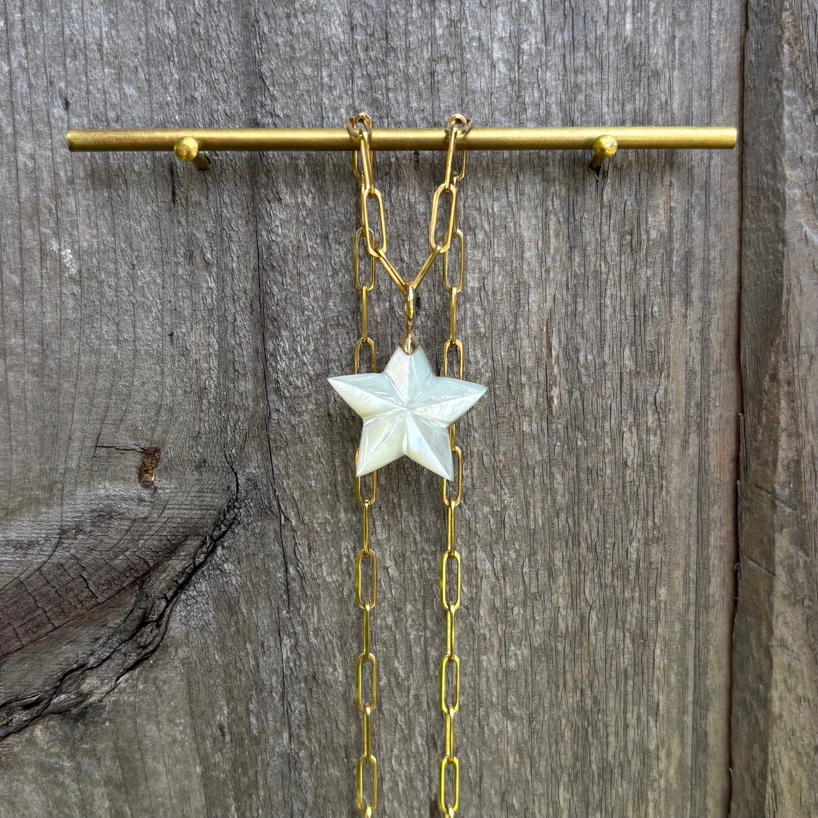 Beveled Luminescent Star Charm