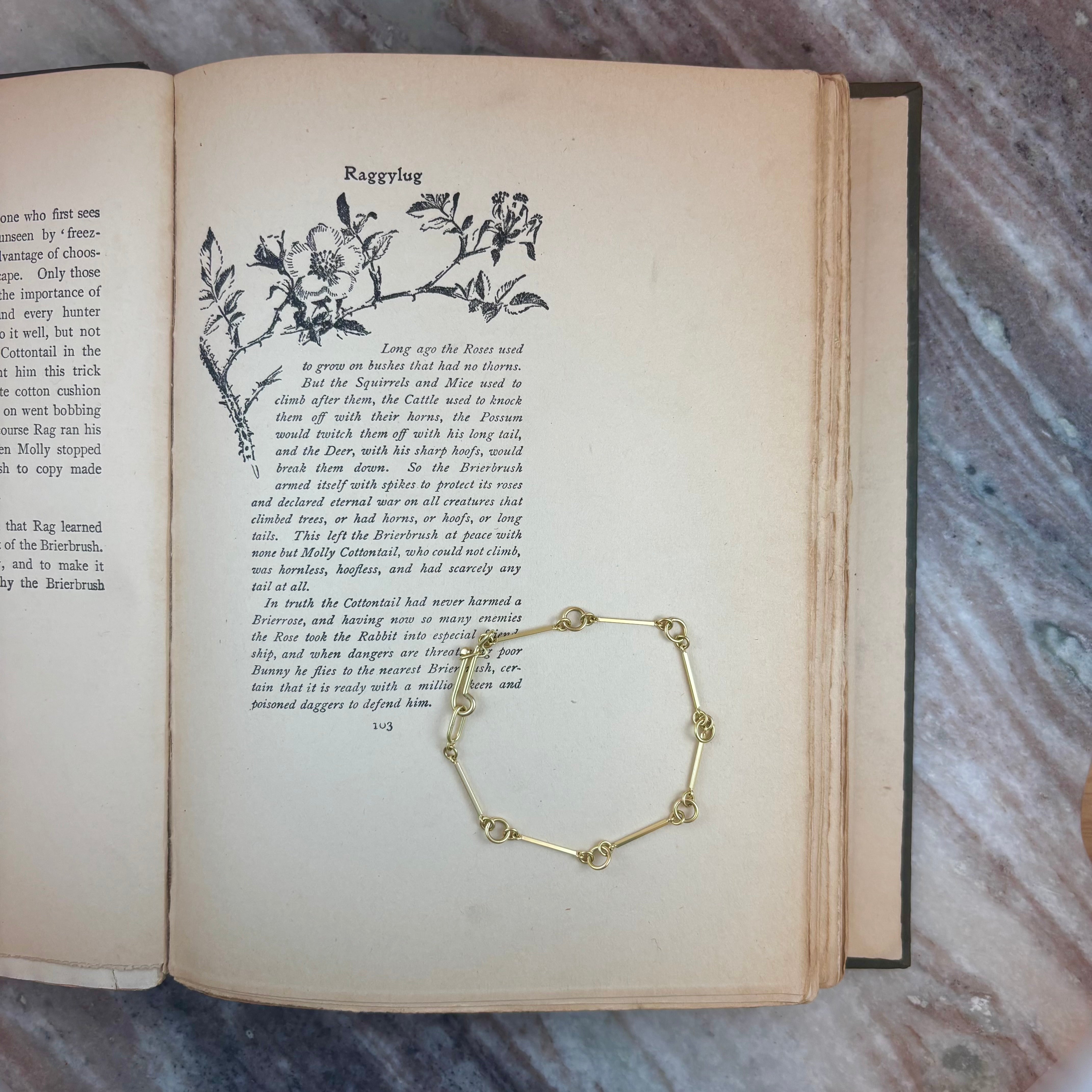Baby Romea Chain Bracelet in 18K Gold