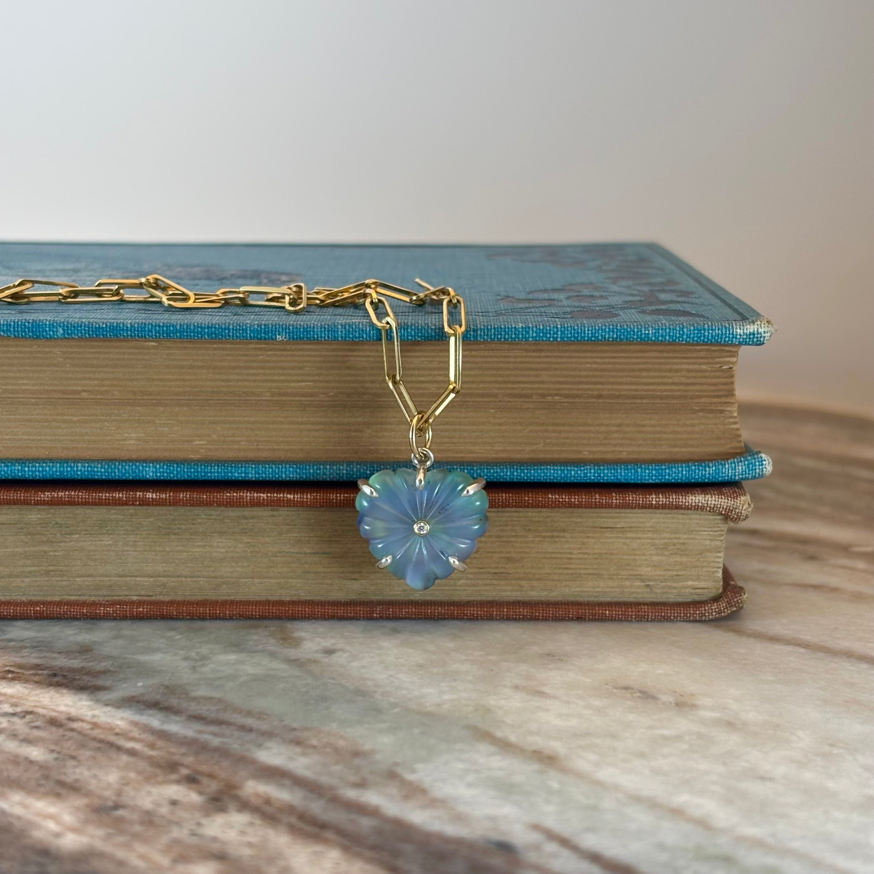 Luminescent Heart Charm