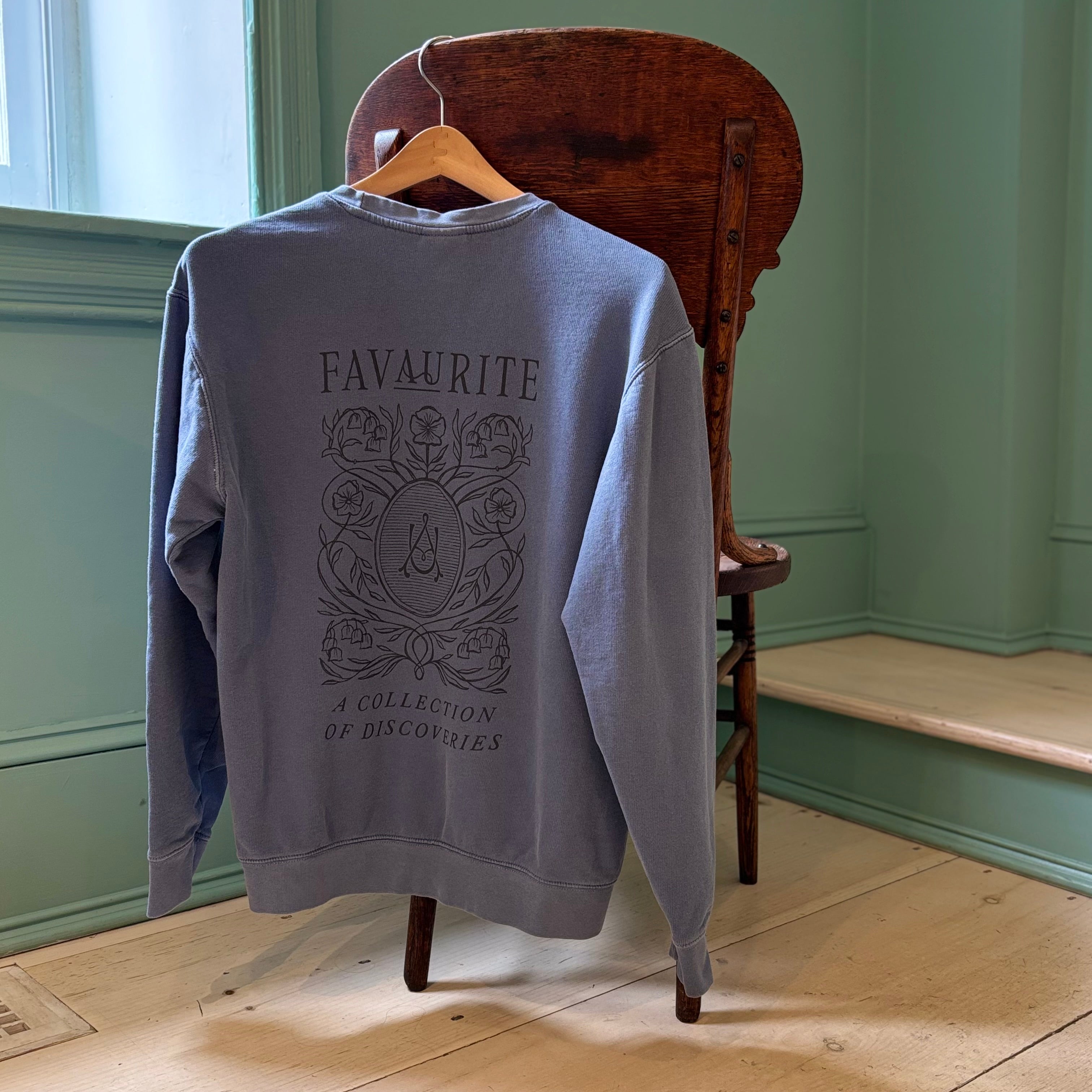 Blue Jean Sweatshirt