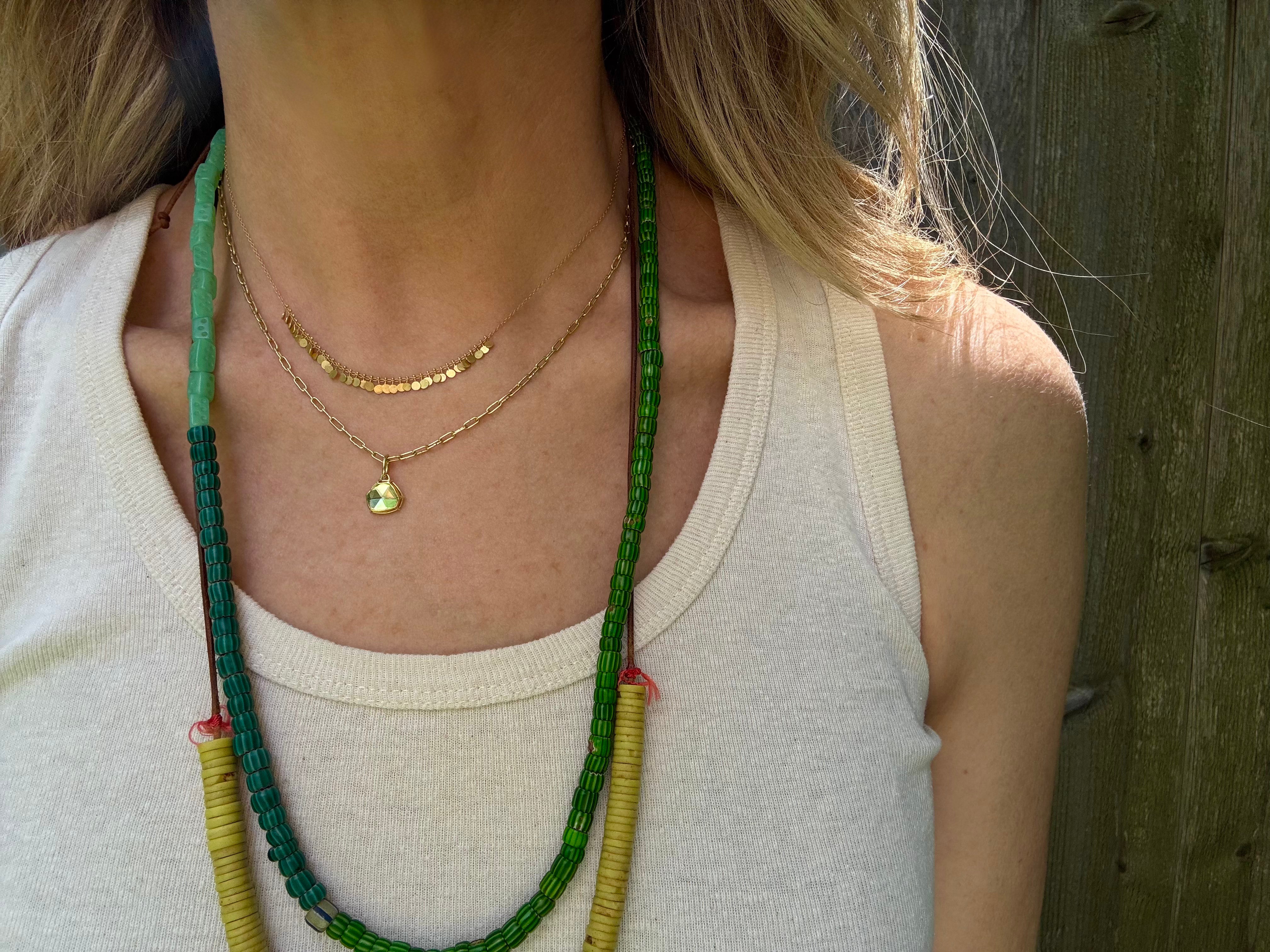 Columbian Emerald Charm