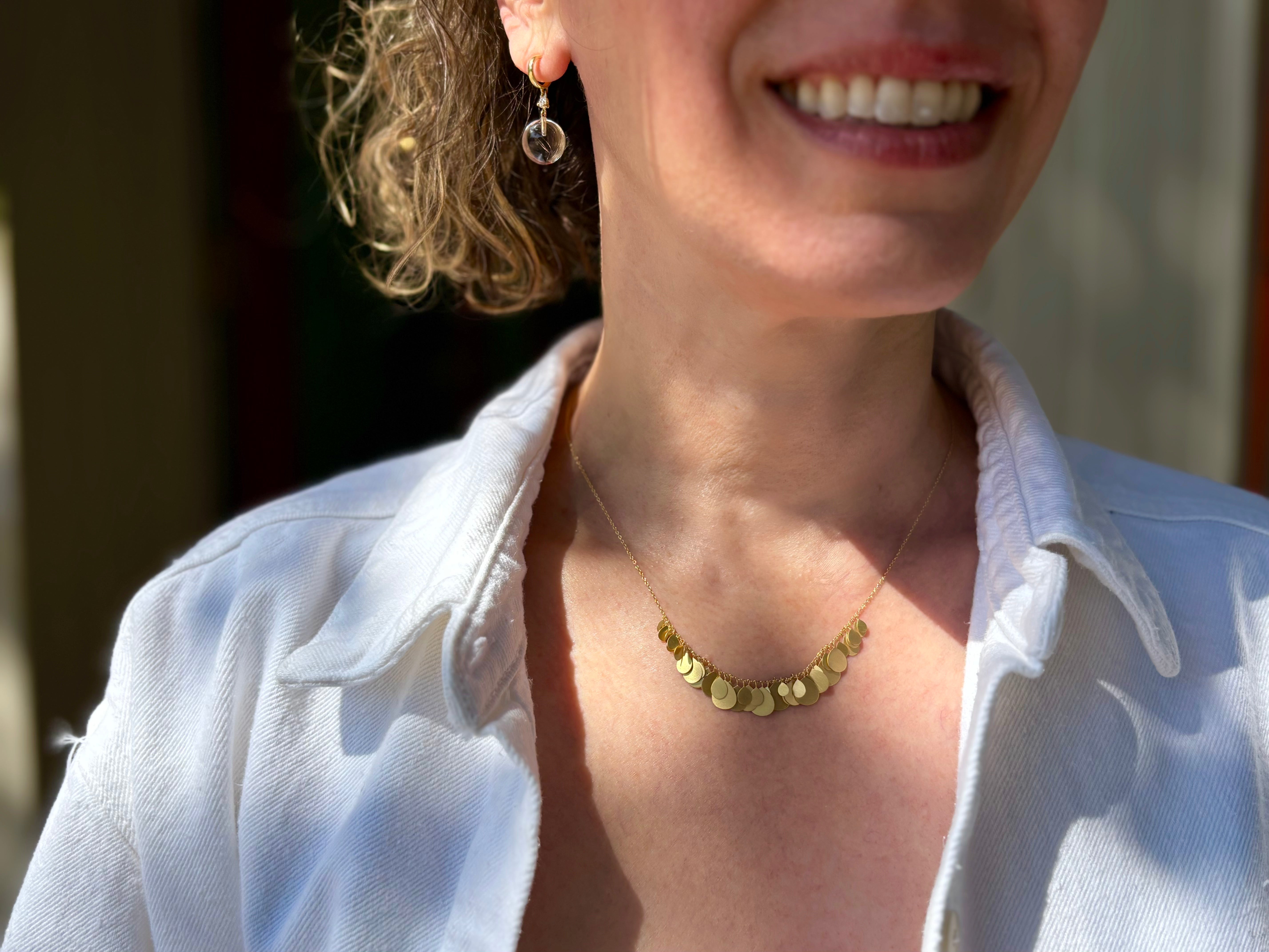 Petals Arc Necklace