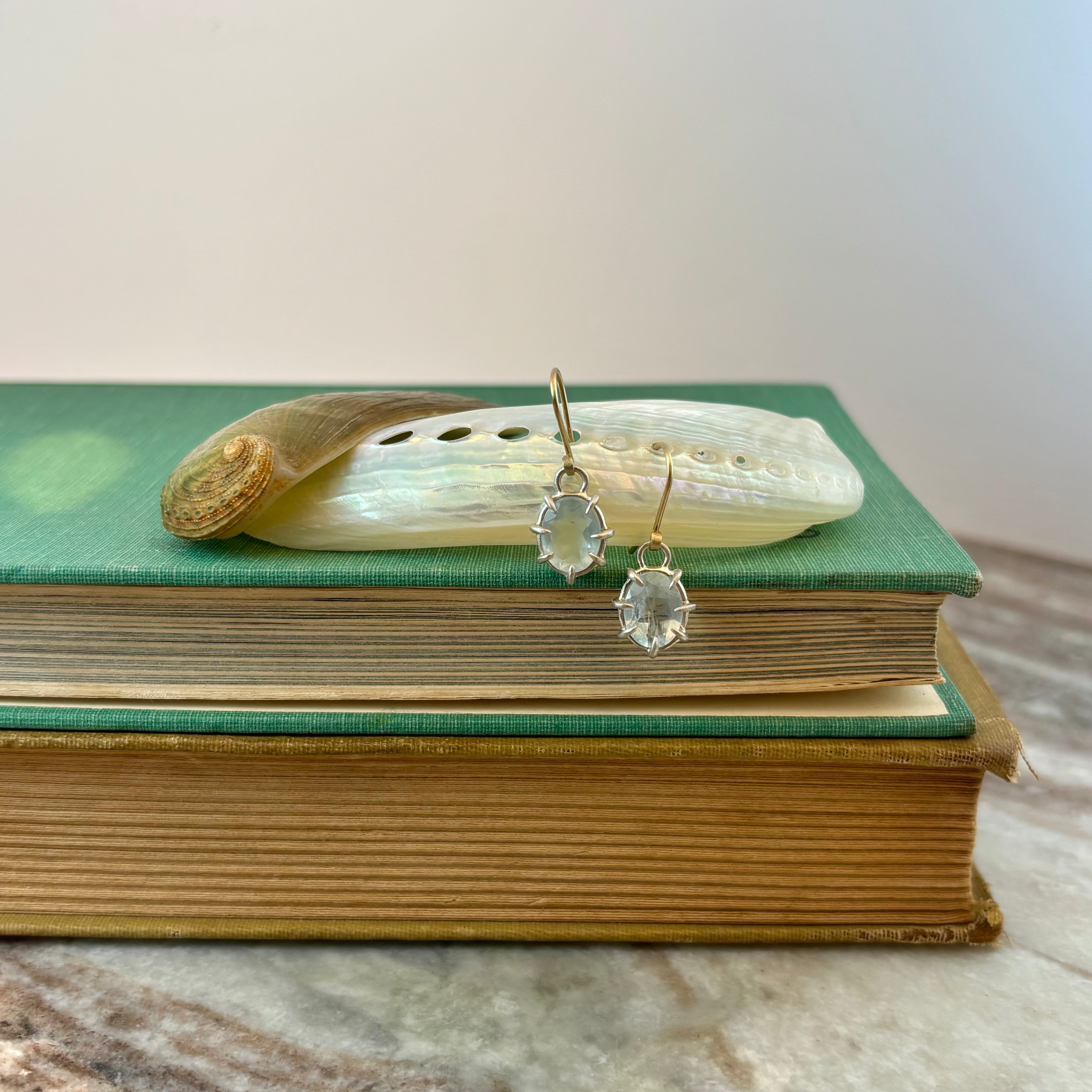 Sailor Aquamarine Vanity Earrings