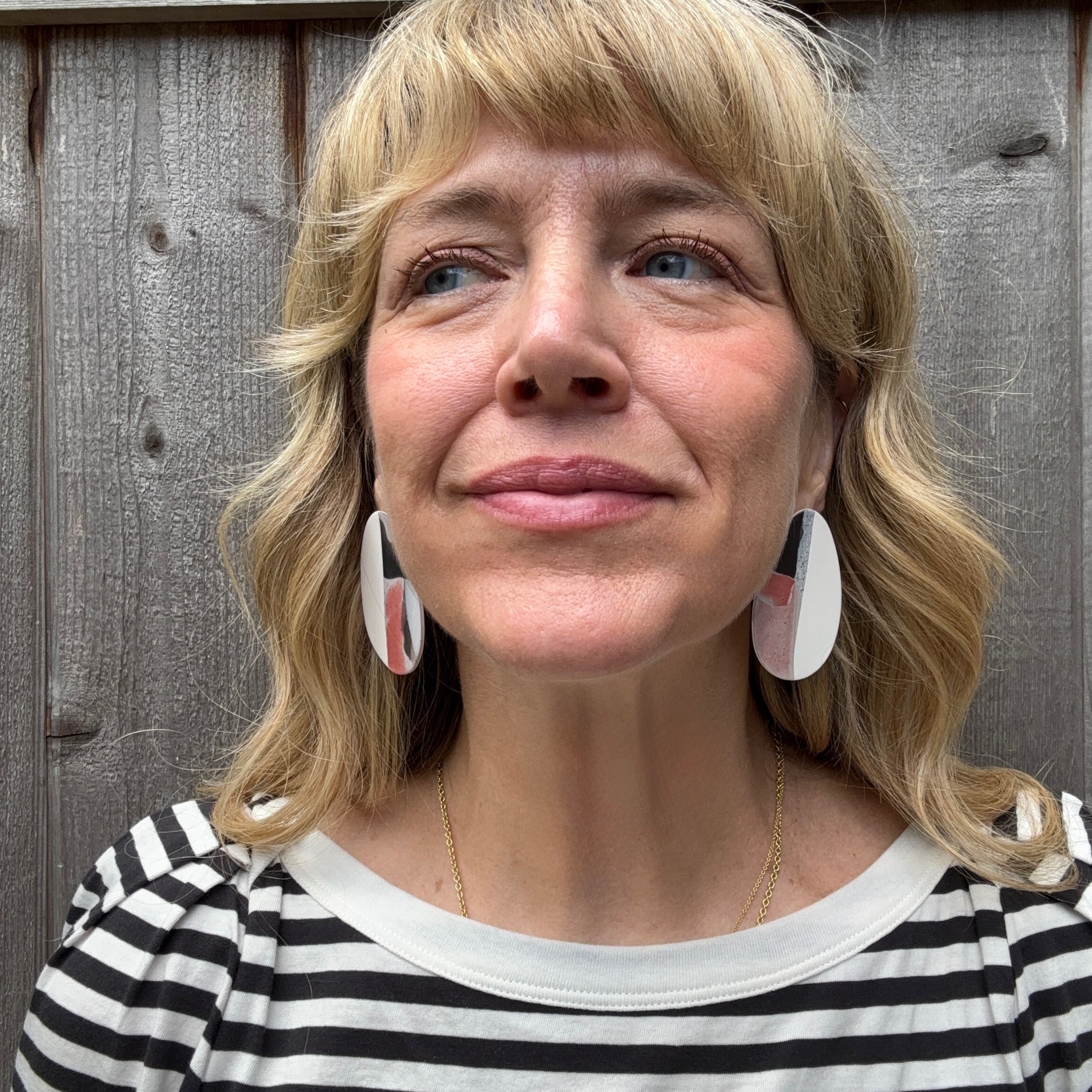 Z#2 White City Earrings