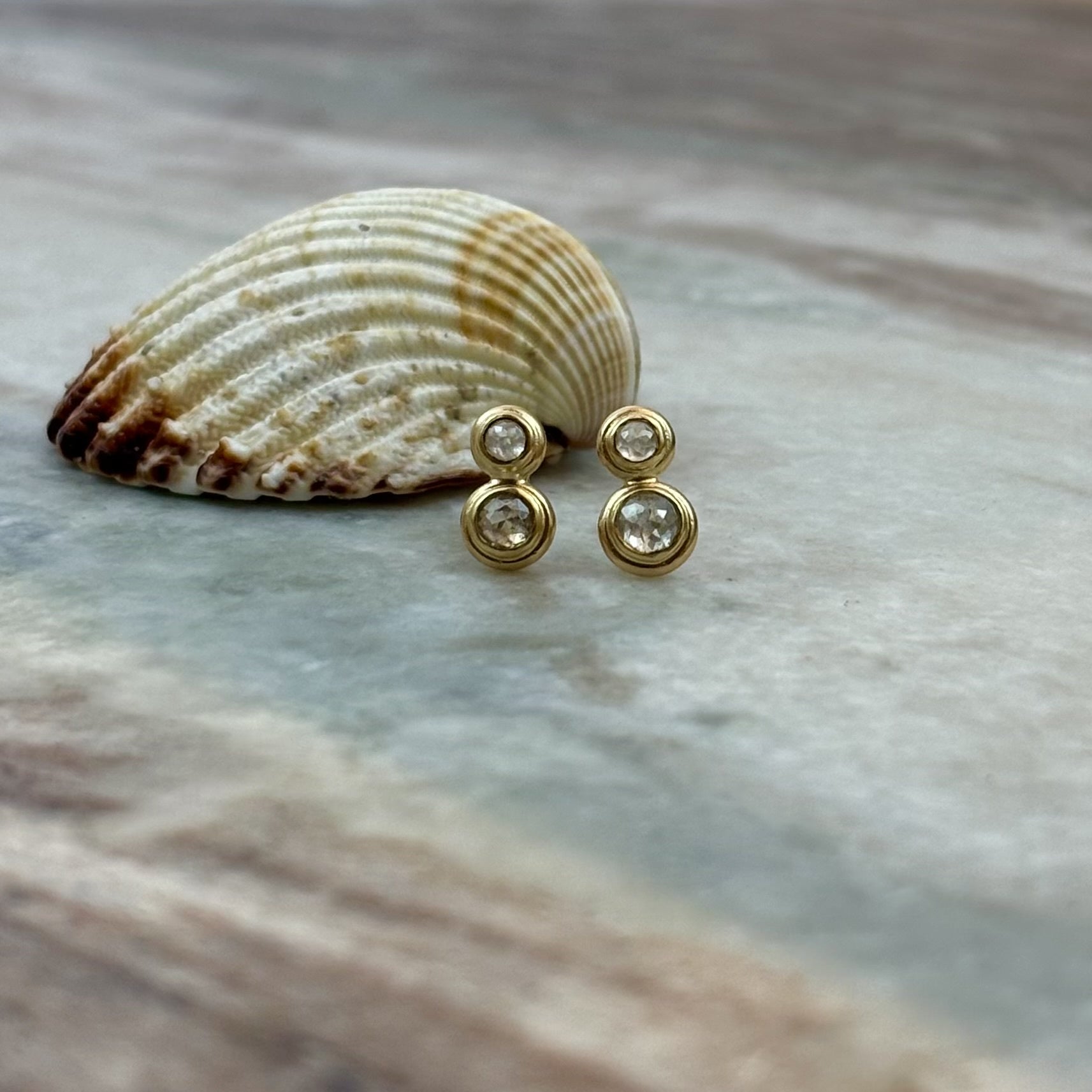 Diamond Bubble Earrings